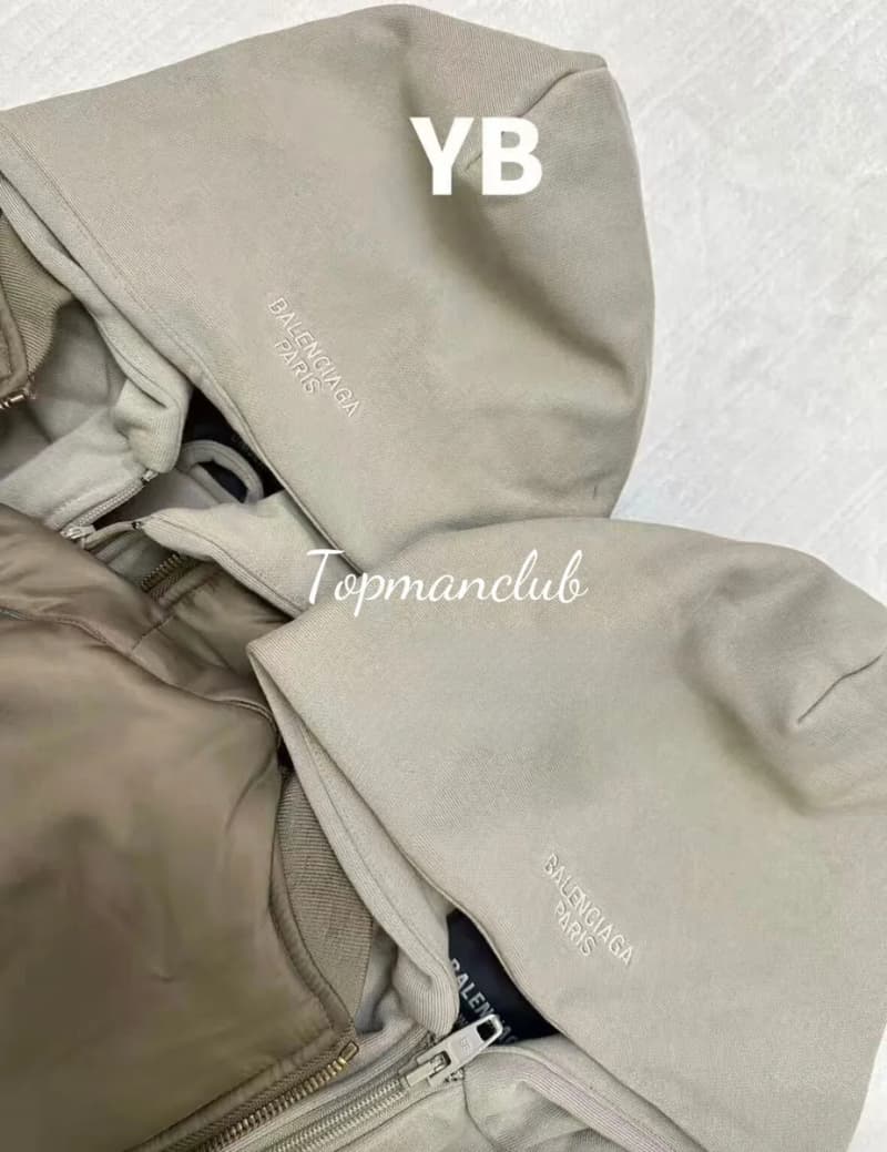 발렌시아가 23FW 더블 레이어 MA-1 봄버 패딩 (나일론) 3