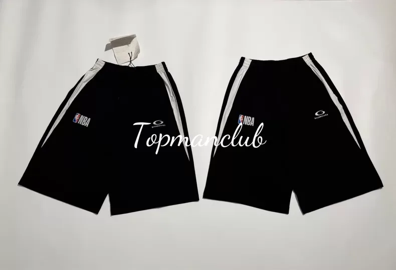 발렌시아가 NBA 콜라보 5부 반바지 (블랙) 상세 2