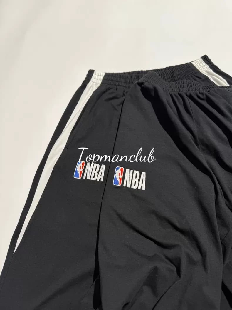 발렌시아가 NBA 콜라보 5부 반바지 (블랙) 4