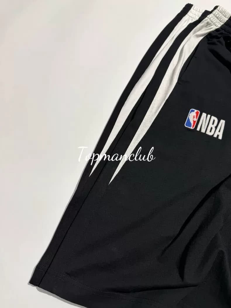 발렌시아가 NBA 콜라보 5부 반바지 (블랙) 5