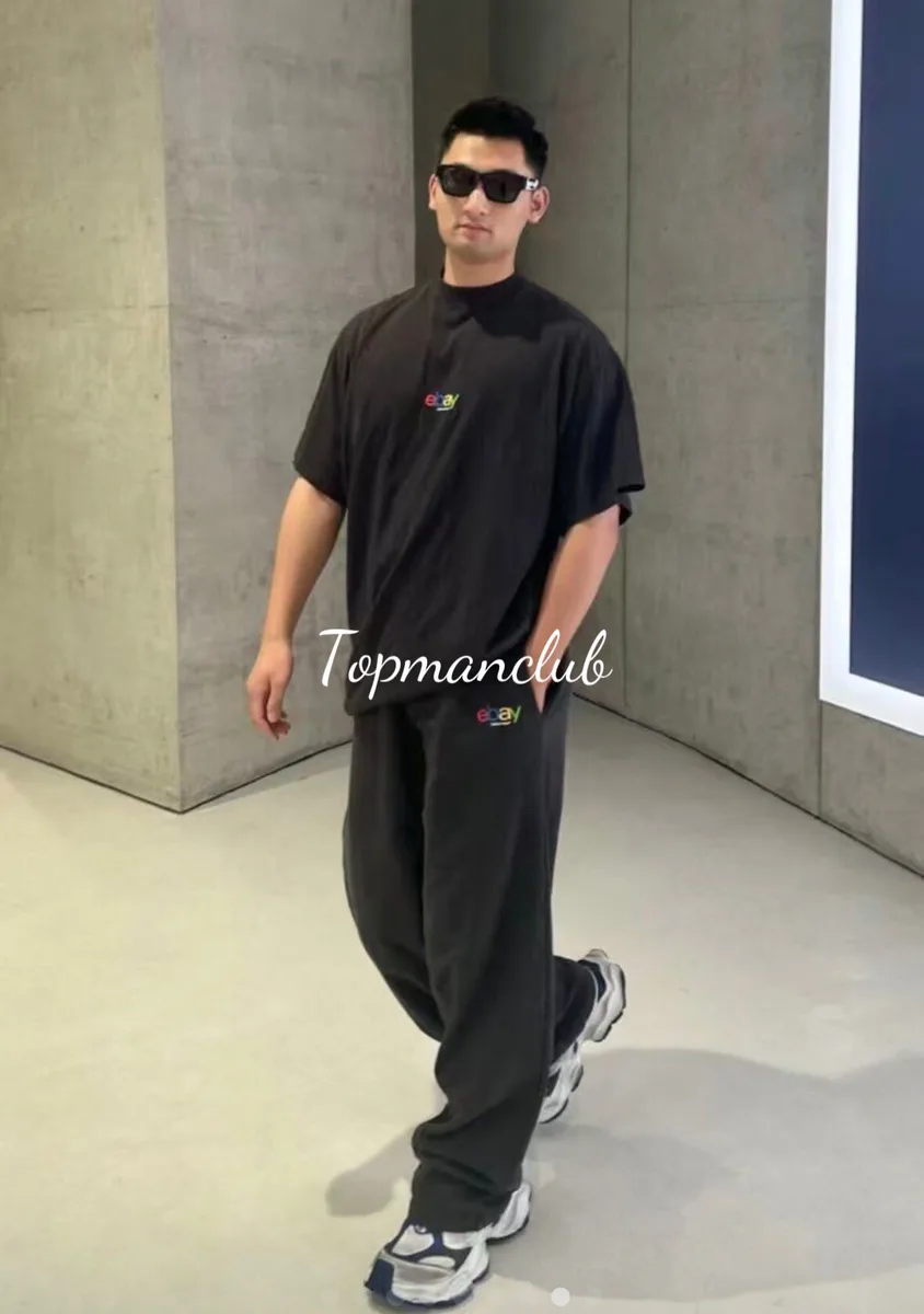 발렌시아가 이베이 콜라보 배기 스웨트팬츠 7