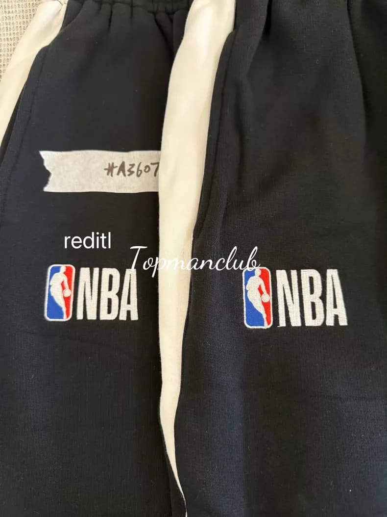 발렌시아가 × NBA 트랙 팬츠 (블랙) 5