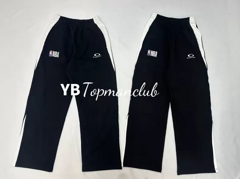 발렌시아가 × NBA 바스켓볼 트랙 팬츠 (블랙) 상세 2