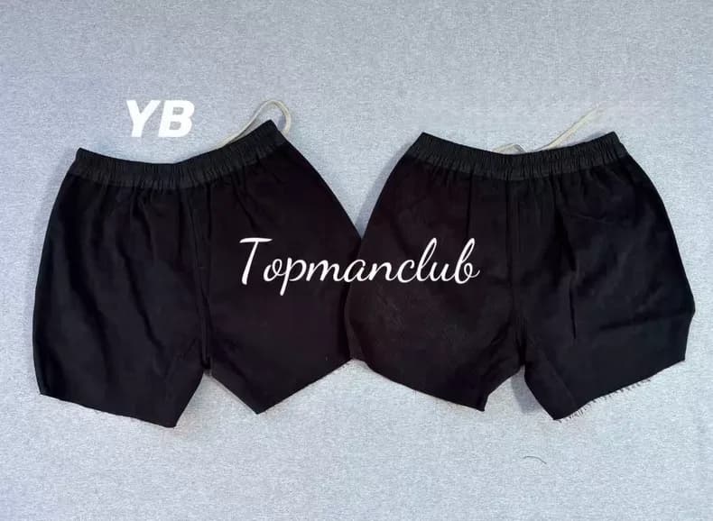 릭 오웬스 포빌 롱복서 쇼츠 (블랙) 상세 2