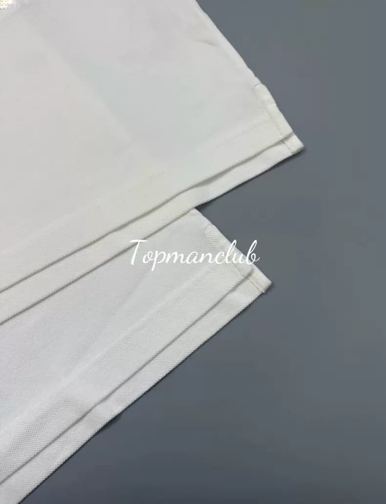 아크네 스튜디오 3D 엠보 로고 자수 반팔 티셔츠 (화이트) 6