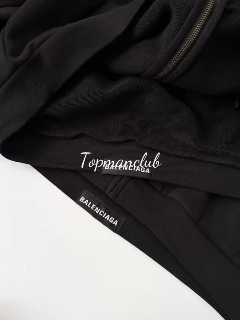발렌시아가 데므나 레드카펫 탭 핏 집업 후디 4