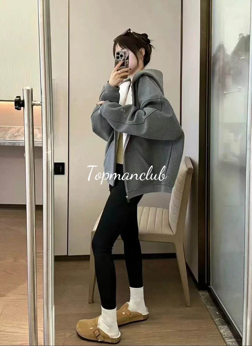 알렉산더 왕 지퍼 후디 집업 (그레이) 8