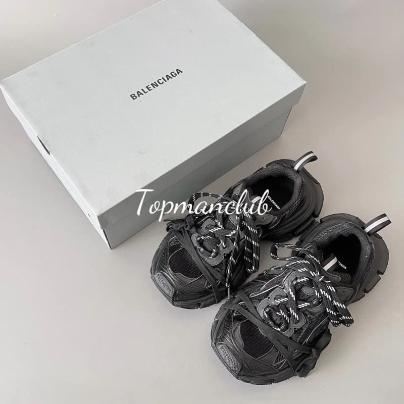 발렌시아가 3XL 스니커즈 (메시, 블랙) 상세 2