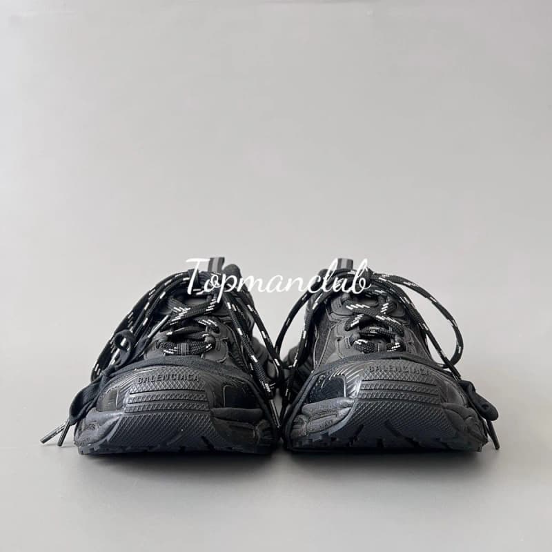 발렌시아가 3XL 스니커즈 (메시, 블랙) 4