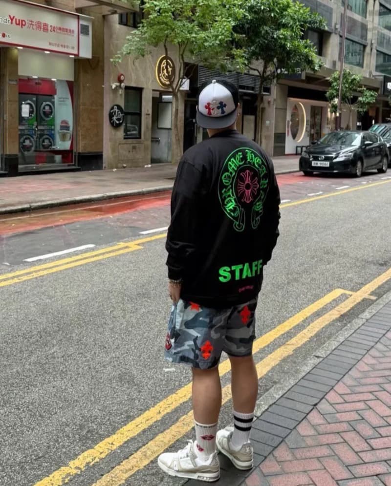 크롬하츠 스태프 뉴욕 닉스 호스슈 롱슬리브 티셔츠 (블랙) 8