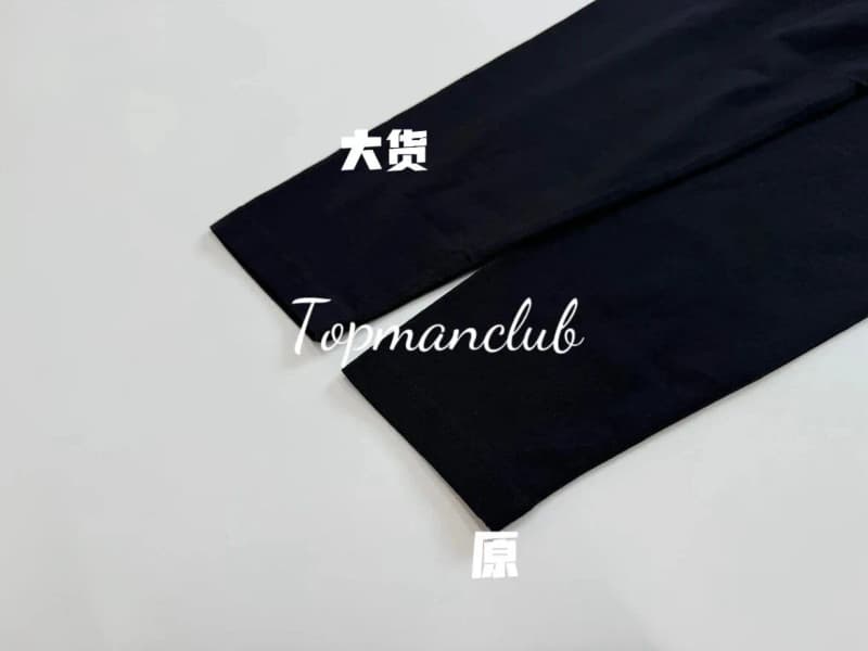 크롬하츠 세메터리 크로스 플로킹 롱슬리브 티셔츠 (블랙) 7
