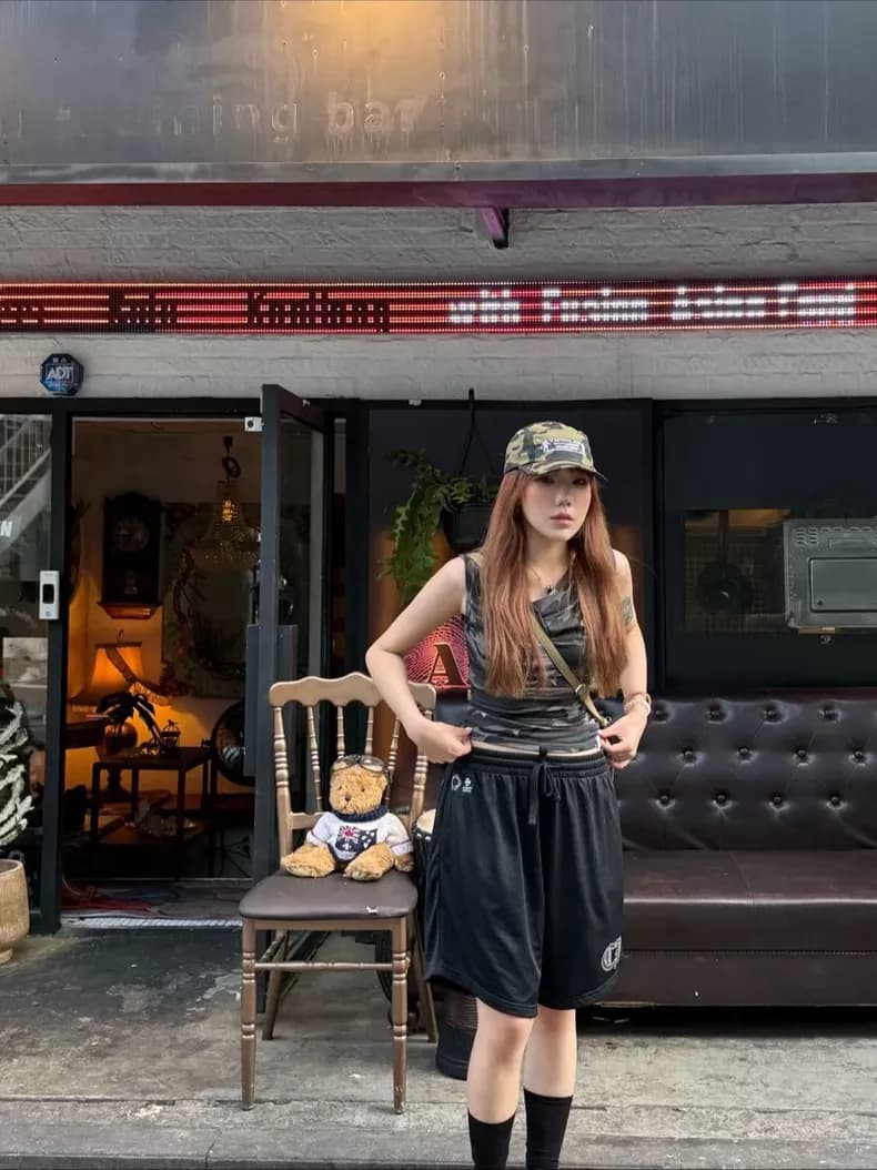 크롬하츠 메쉬 하키 쇼츠 (블랙) 8