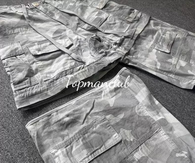 발렌시아가 카고 팬츠 (카모플라주 디스트로이드) 5