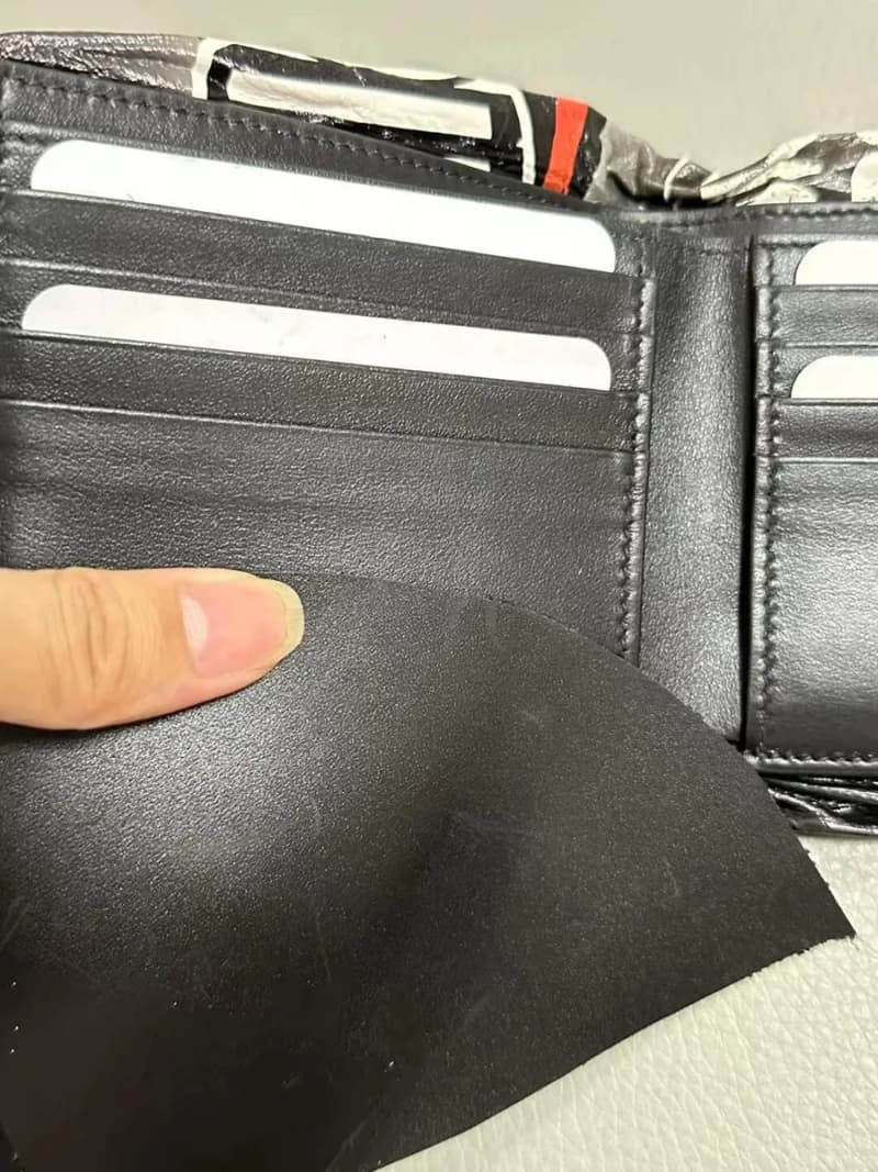 발렌시아가 크립스 칩스 폴드 반지갑 (카프스킨) 5