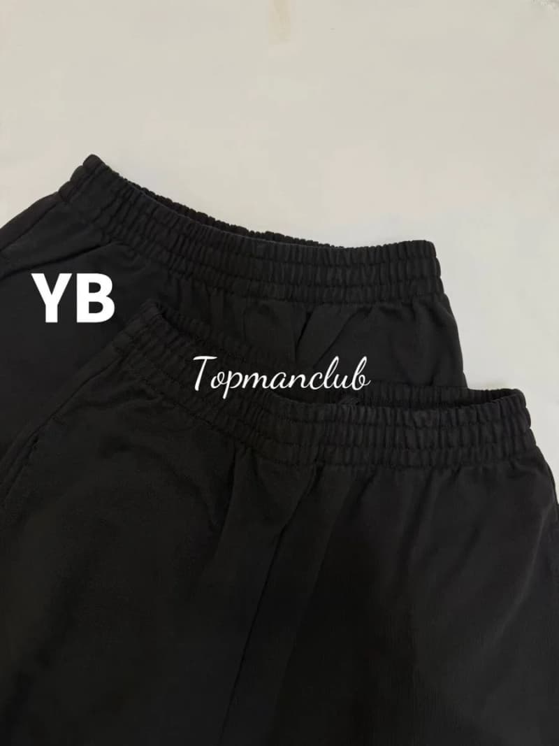 발렌시아가 테이프 로고 스웻팬츠 (블랙)/paker(공룡) 3