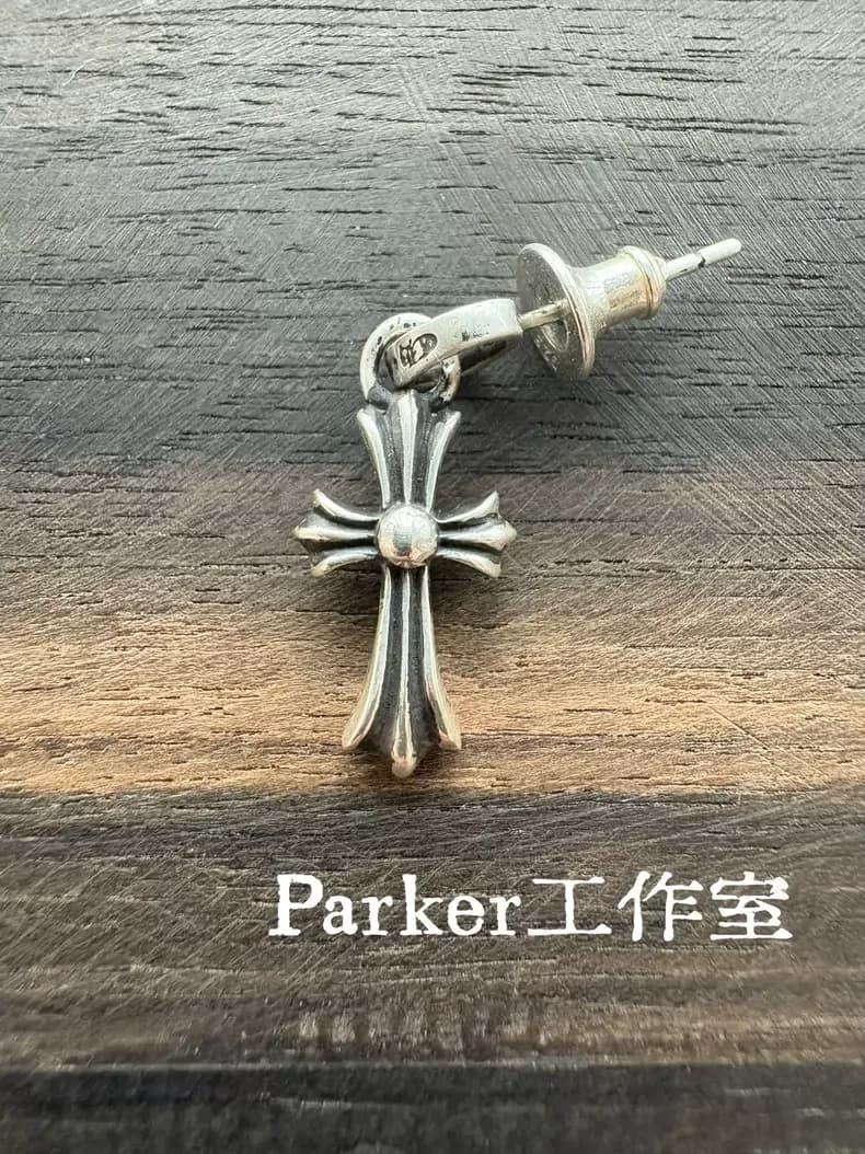 크롬하츠 베이비 팻 크로스 이어링/paker(공룡) 상세 2