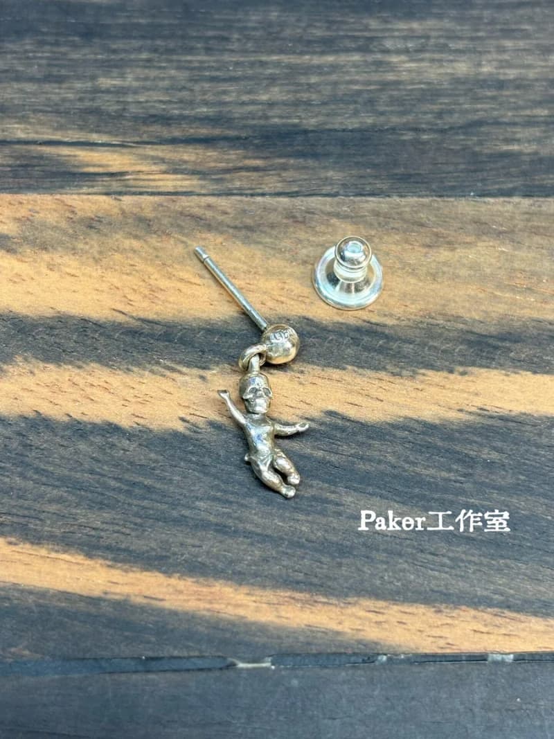 크롬하츠 포티 해리스 이어링 (925 실버)/paker(공룡) 상세 2