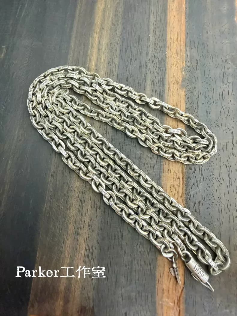 크롬하츠 페이퍼 체인 목걸이/paker(공룡) 상세 2
